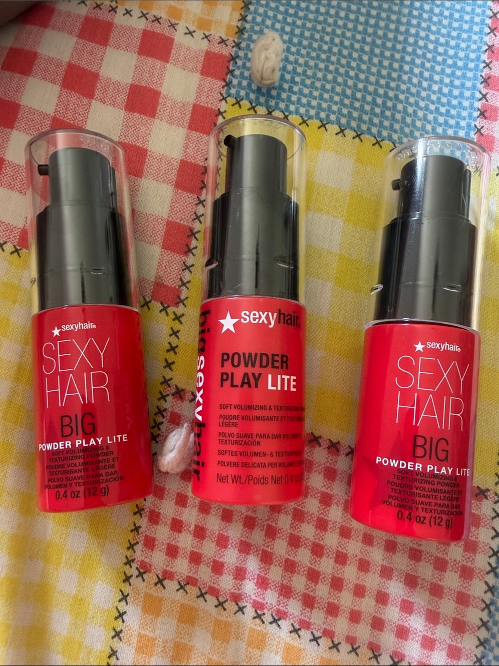 (3) Big Sexy Hair Powder Play Lite Soft Volumizing & Texturizing Powder